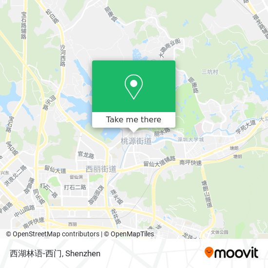 西湖林语-西门 map