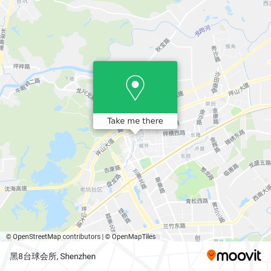 黑8台球会所 map