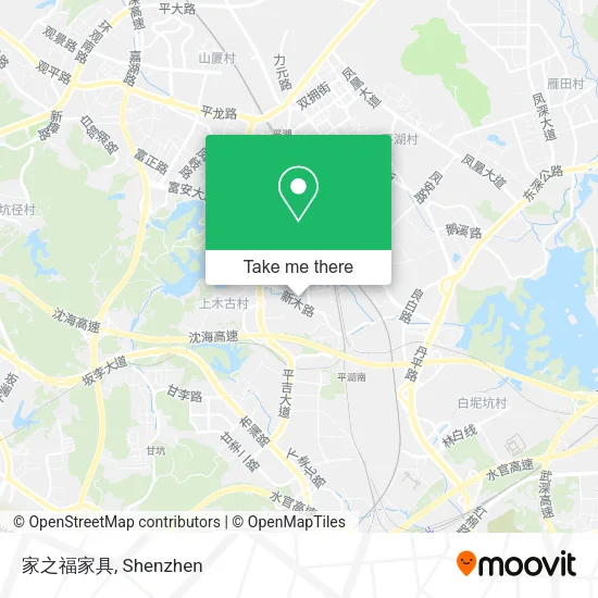 家之福家具 map