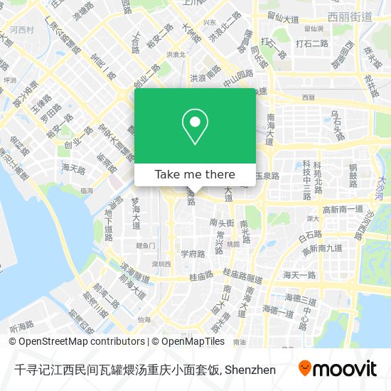 千寻记江西民间瓦罐煨汤重庆小面套饭 map