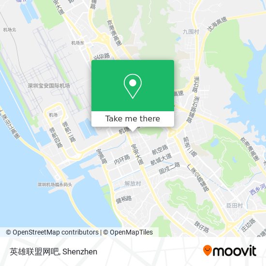 英雄联盟网吧 map