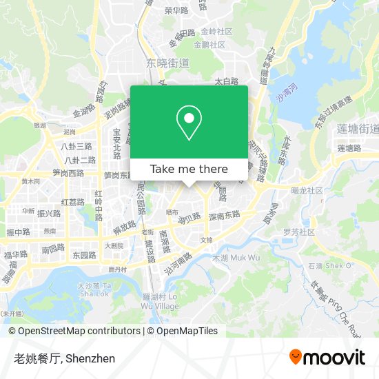 老姚餐厅 map