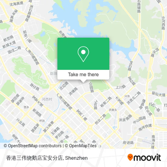香港三伟烧鹅店宝安分店 map