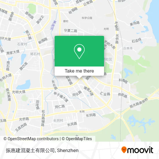 振惠建混凝土有限公司 map