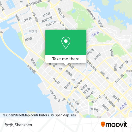 米卡 map