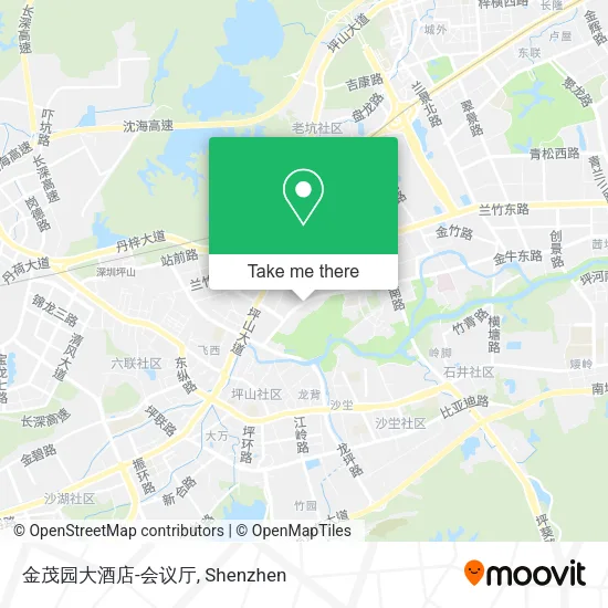 金茂园大酒店-会议厅 map