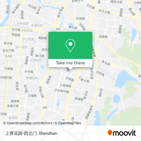 上寮花园-西北门 map