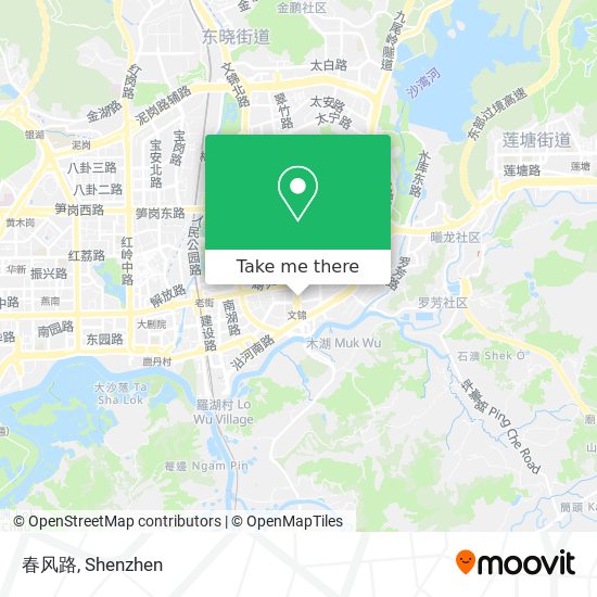 春风路 map