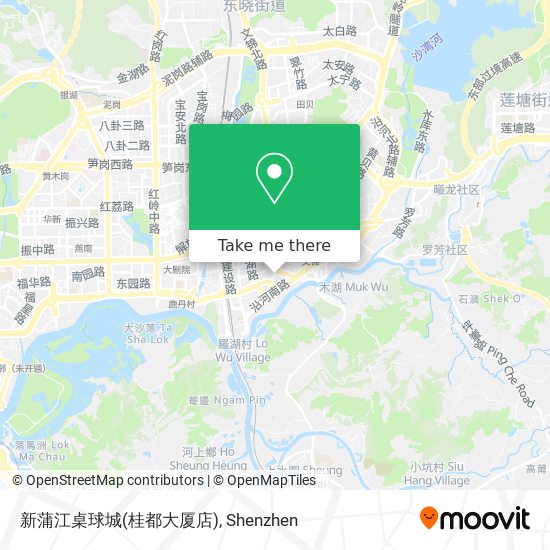 新蒲江桌球城(桂都大厦店) map