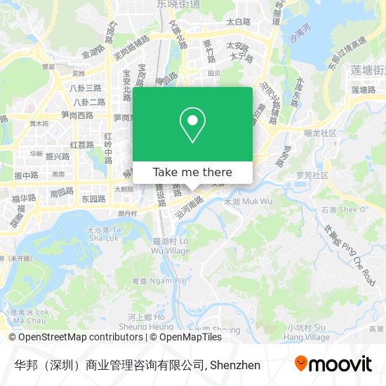 华邦（深圳）商业管理咨询有限公司 map