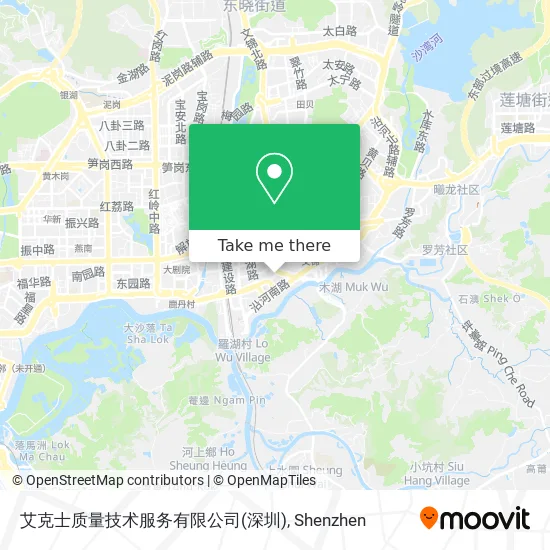 艾克士质量技术服务有限公司(深圳) map