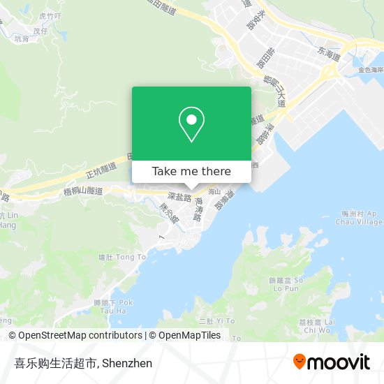 喜乐购生活超市 map