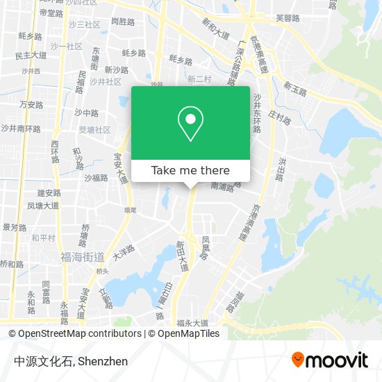 中源文化石 map