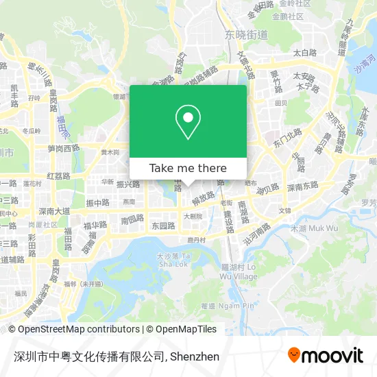 深圳市中粤文化传播有限公司 map