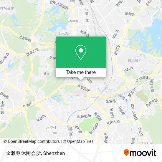 金雅尊休闲会所 map