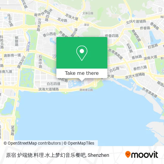 原宿 炉端烧.料理.水上梦幻音乐餐吧 map