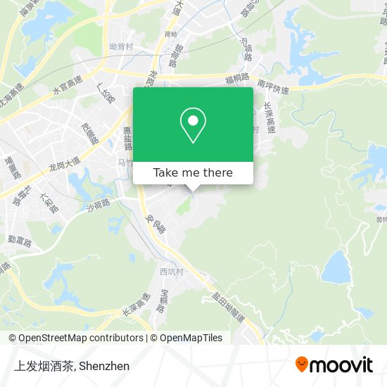 上发烟酒茶 map