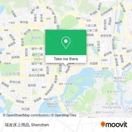 瑞发床上用品 map