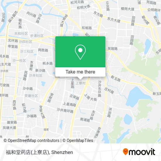 福和堂药店(上寮店) map