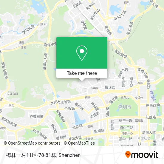 梅林一村11区-78-81栋 map