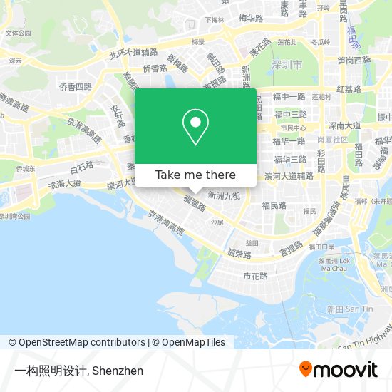 一构照明设计 map