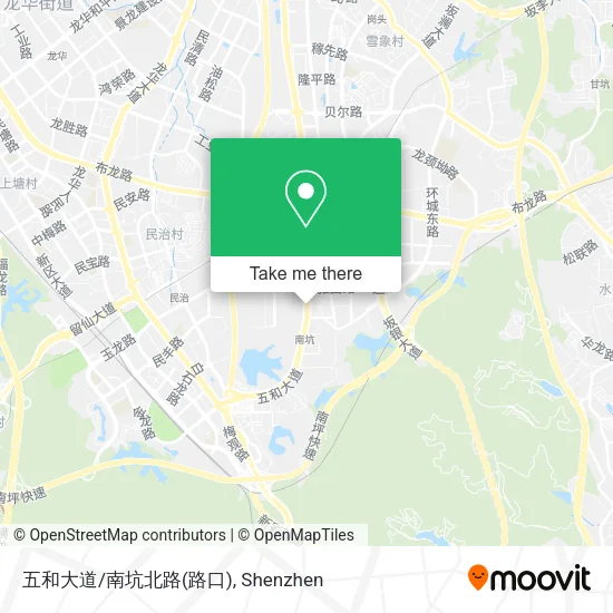 五和大道/南坑北路(路口) map