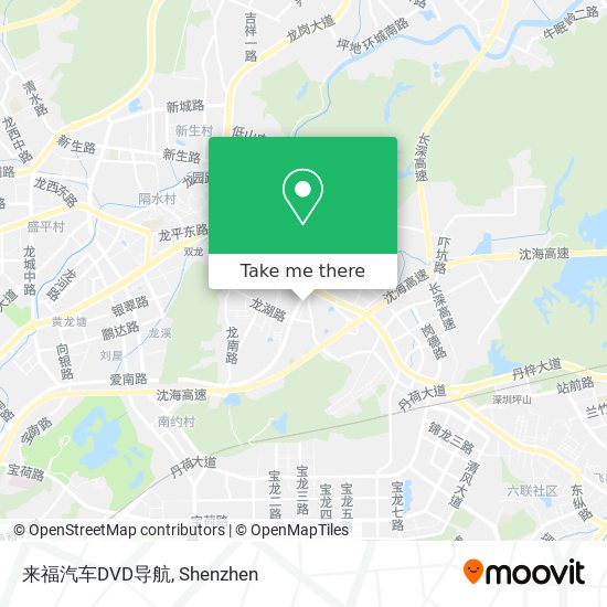 来福汽车DVD导航 map