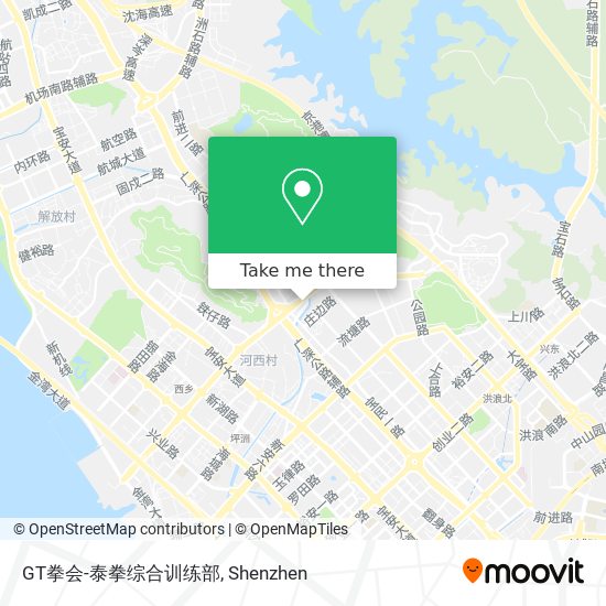 GT拳会-泰拳综合训练部 map