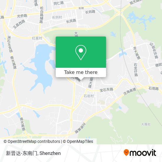 新晋达-东南门 map