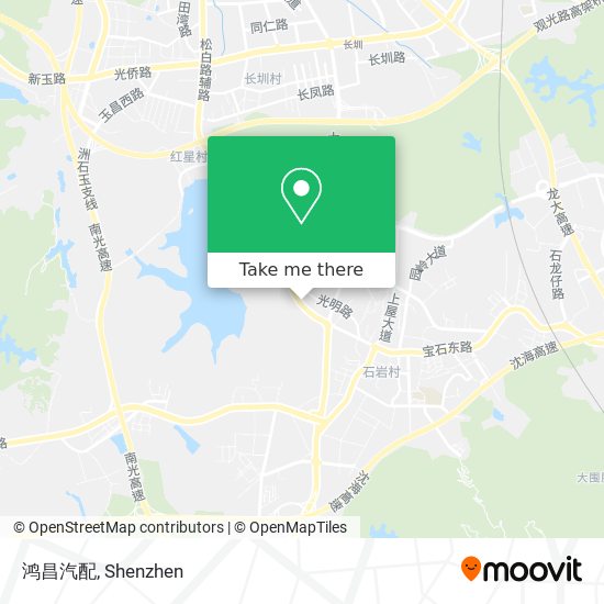 鸿昌汽配 map