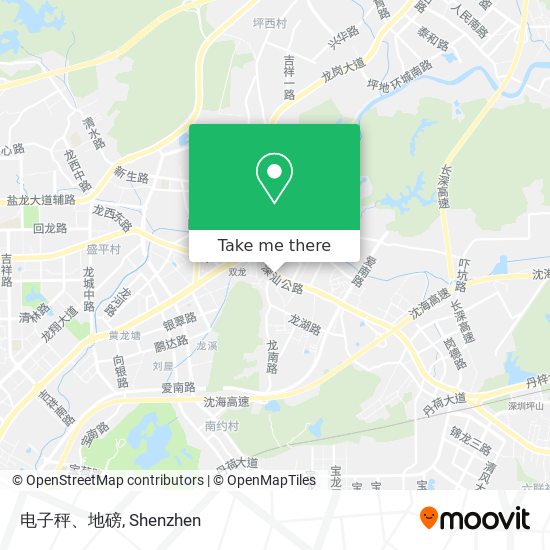 电子秤、地磅 map