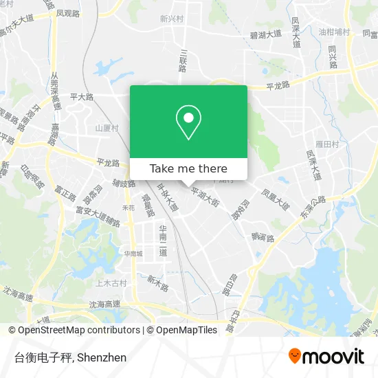 台衡电子秤 map