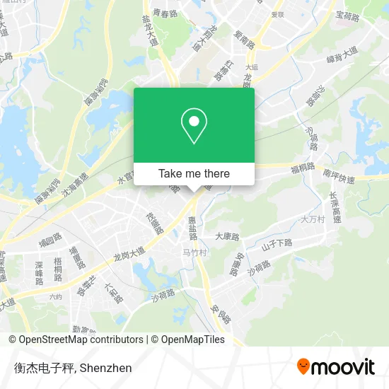 衡杰电子秤 map