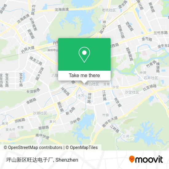 坪山新区旺达电子厂 map