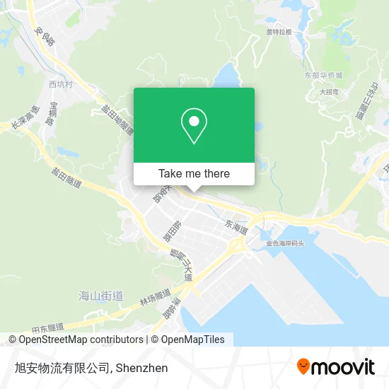 旭安物流有限公司 map