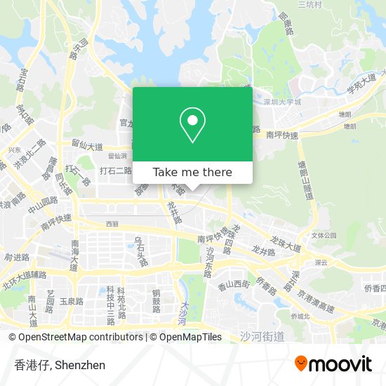 香港仔 map
