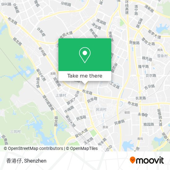 香港仔 map