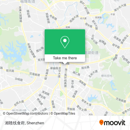 湘赣线食府 map