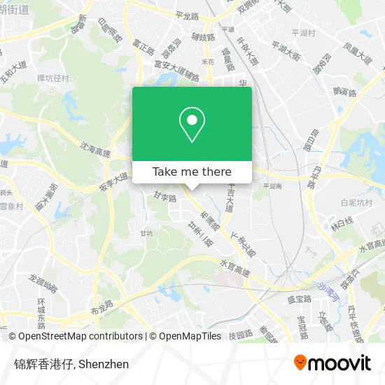 锦辉香港仔 map