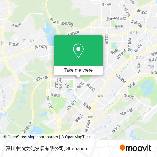 深圳中渝文化发展有限公司 map