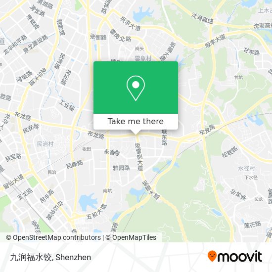 九润福水饺 map
