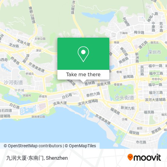 九润大厦-东南门 map