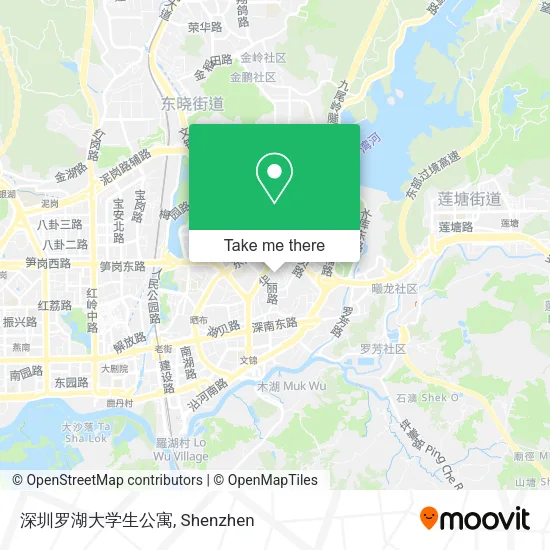 深圳罗湖大学生公寓 map