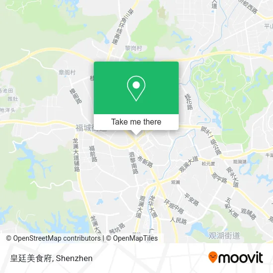 皇廷美食府 map
