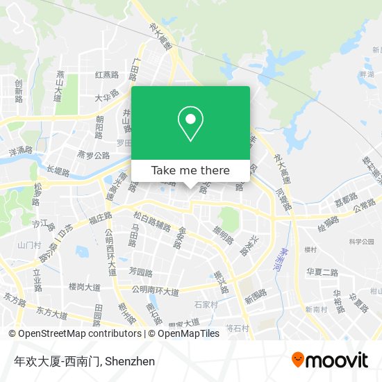 年欢大厦-西南门 map