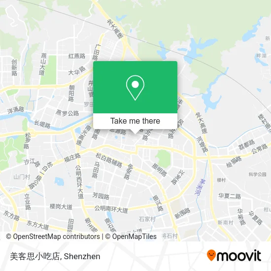 美客思小吃店 map