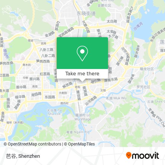 芭谷 map