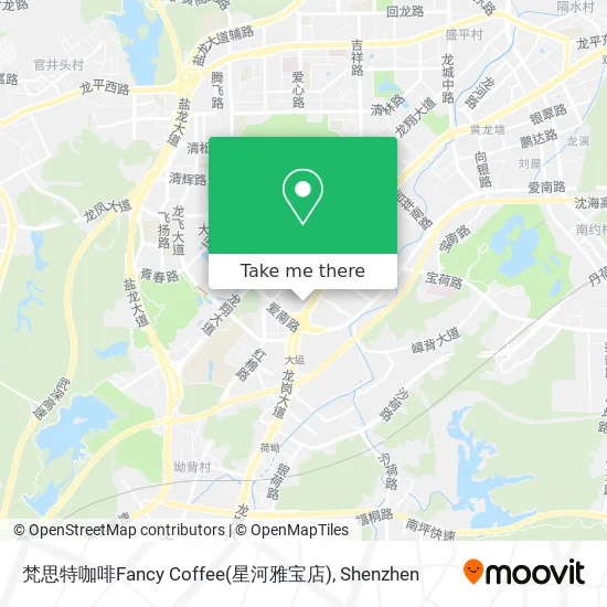 梵思特咖啡Fancy Coffee(星河雅宝店) map
