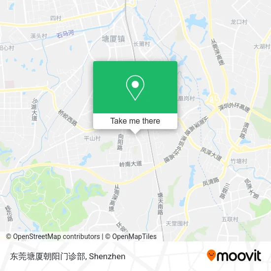 东莞塘厦朝阳门诊部 map