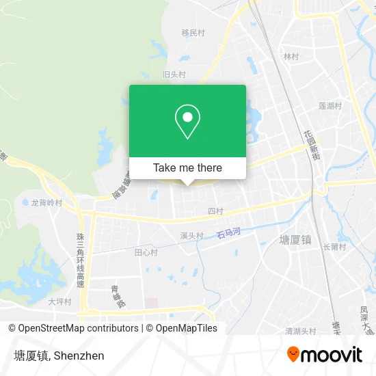 塘厦镇 map